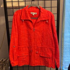 Bright Orange Lightweight Jacket